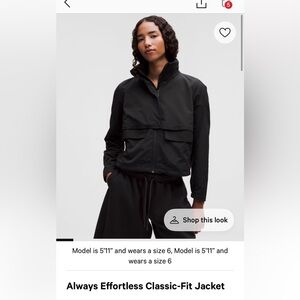 Always effortless classic fit jacket